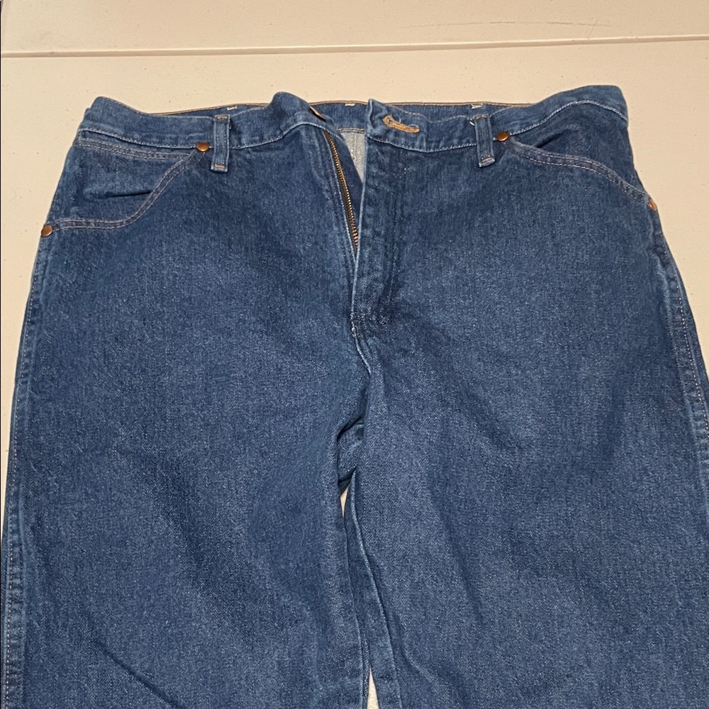 Wrangler Men's Relaxed Fit Denim Jeans